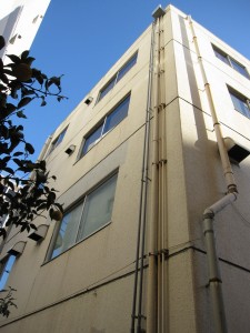 side of building
